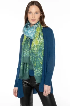 Clearance Faded Paisley Scarf In Scarves