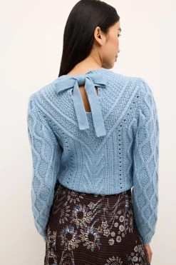 Fashion Felicia Sweater In Soft Harbor Sweaters