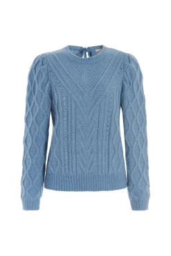 Fashion Felicia Sweater In Soft Harbor Sweaters