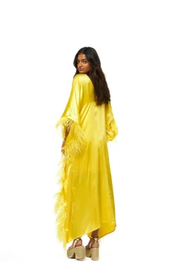 Sale Firenze Feathers Caftan In Special Occasion Dresses
