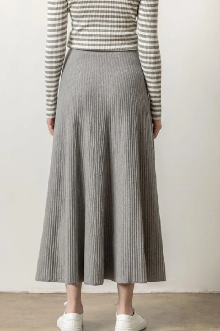 Clearance Flared Sweater Skirt In Sweaters|Skirts
