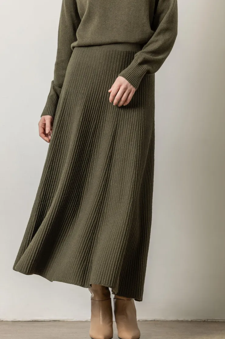 Discount Flared Sweater Skirt In Sweaters|Skirts