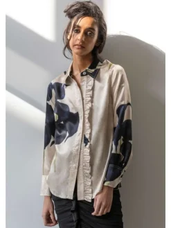 Best Frilled Button Down In Blouses