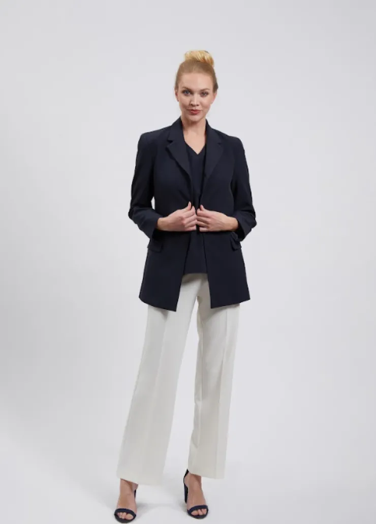 Clearance Full Length Straight Leg Pant In Pants