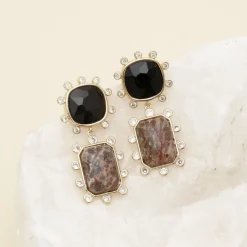 Discount Fulton Double Drop Earrings In Earrings