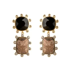 Discount Fulton Double Drop Earrings In Earrings