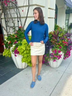 Discount Garter Funnel Sweater In Sweaters