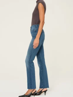 Online Halle Straight Leg Denim In Denim