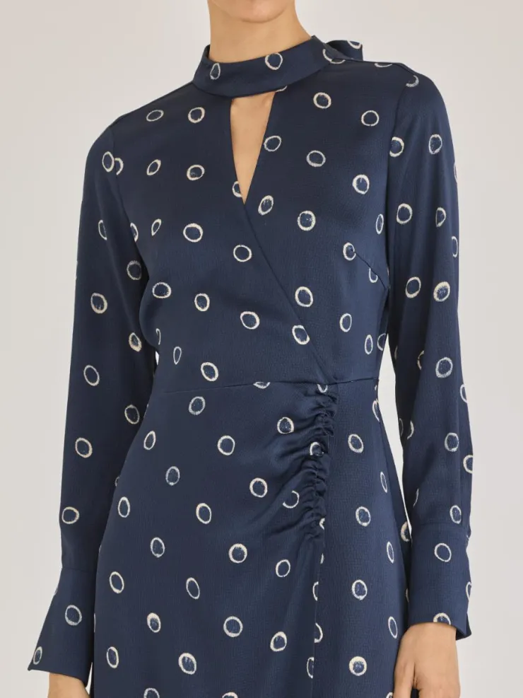 Clearance Dress In Navy Combo Special Occasion Dresses