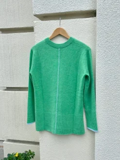 Online High-Low V-Neck Sweater In Sweaters