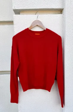 Clearance Honeycomb Crew Sweater In Sweaters