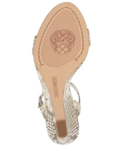 Fashion Jefany Wedge Sandal In Snake Light Taupe Sandals|Heels