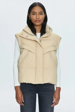 Discount Joss Puffy Vest In Basics And Tees|All Outerwear