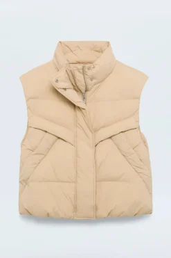 Discount Joss Puffy Vest In Basics And Tees|All Outerwear