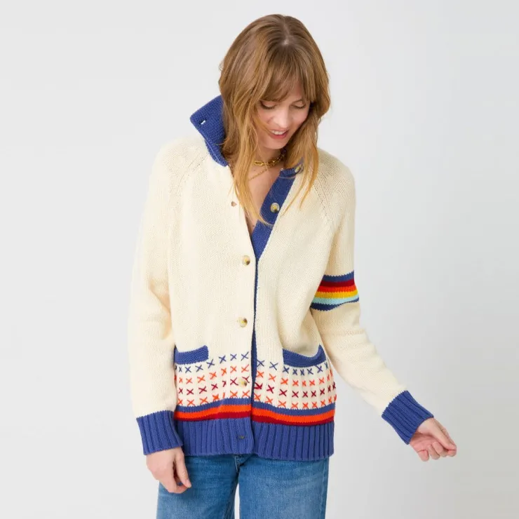 Hot Joy Imperfect Heart Sweater Coat In Sweaters|All Outerwear