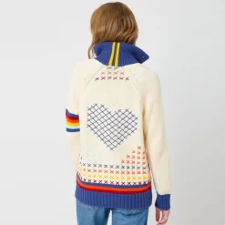 Hot Joy Imperfect Heart Sweater Coat In Sweaters|All Outerwear