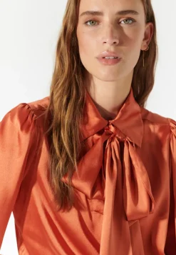 Sale Kikki Bow Blouse In Blouses