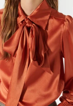 Sale Kikki Bow Blouse In Blouses