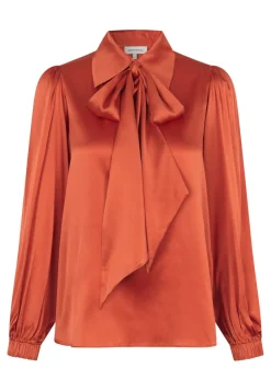 Sale Kikki Bow Blouse In Blouses