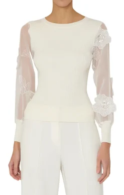 Discount Koda Combo Sleeve Top In Sweaters