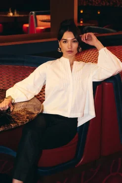 Hot Lavina Top In Blouses