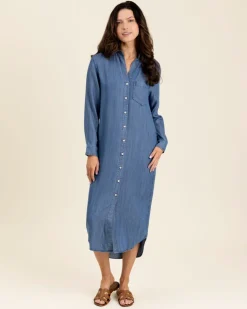 Discount Louisiana Dress In Denim