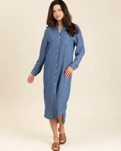 Discount Louisiana Dress In Denim