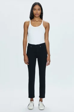 Clearance Madi High Rise Slim Jean In Noir Pants|Denim