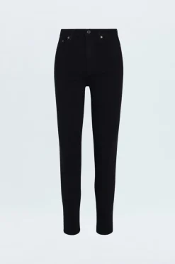 Clearance Madi High Rise Slim Jean In Noir Pants|Denim