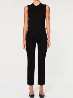 Best Mara Straight Ankle Denim In Denim