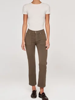 Fashion Mara Straight Ankle Denim In Denim