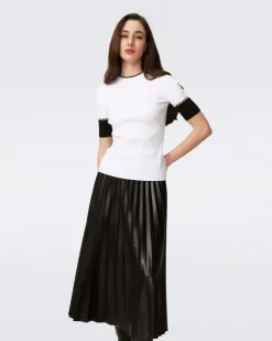 Outlet Medora Sweater In Black And Ivory Sweaters
