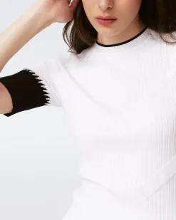 Outlet Medora Sweater In Black And Ivory Sweaters
