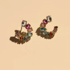 Hot Mekenes Hoops Earrings