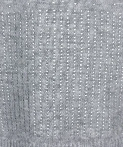 Fashion Melange Strass Stone Sweater In Sweaters