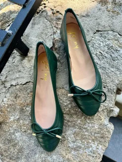 Discount Meter Ballet Flat In Olive Flats