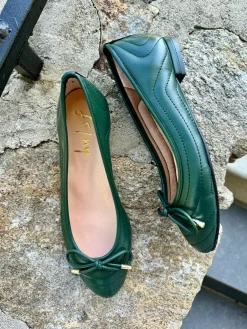 Discount Meter Ballet Flat In Olive Flats