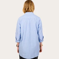 Sale Mia Shirt In /White Stripe Blouses