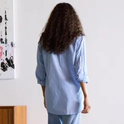 Sale Mia Shirt In /White Stripe Blouses