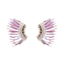 Clearance Micro Madeline Earring In Oilslick Rainbow Earrings