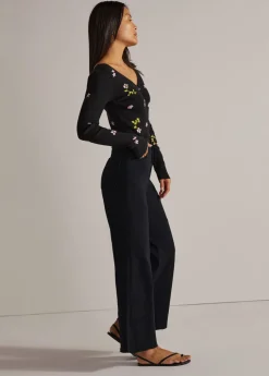 Clearance Mischa Super High Rise Wide Leg Ankle Jean In Pants|Denim