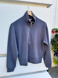 Outlet Mock Neck Half-Zip Modal Pullover In Shop All Athleisure