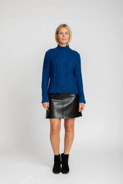 Clearance Mock Neck Sweater In Sweaters