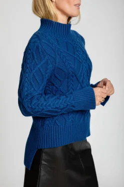 Clearance Mock Neck Sweater In Sweaters