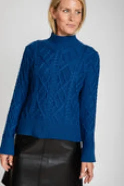 Clearance Mock Neck Sweater In Sweaters