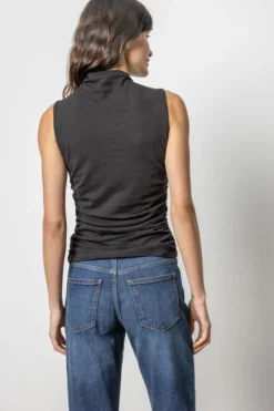 Online Mock Neck Tank In Basics And Tees