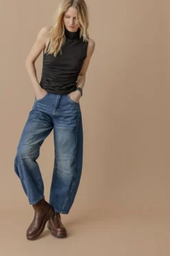 Online Mock Neck Tank In Basics And Tees