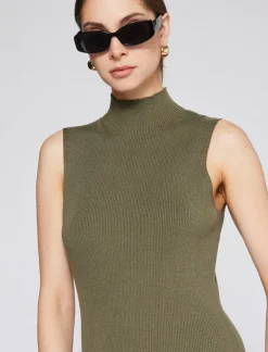 Sale Naomi Modal Ribbed Dress In Sweaters