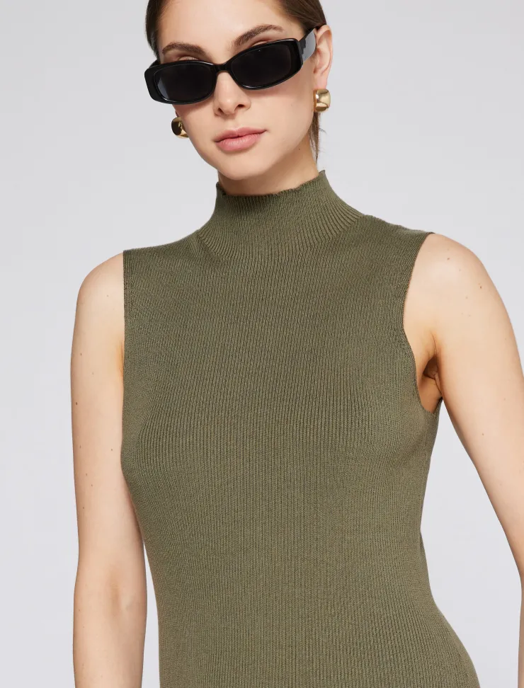 Sale Naomi Modal Ribbed Dress In Sweaters