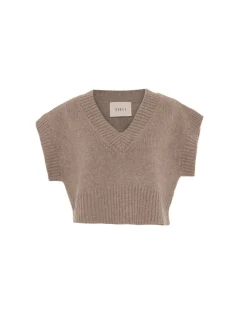 New Pallas Crop Vest In Sweaters|All Outerwear